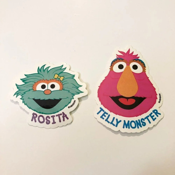 2000 Sesame Street  Sandylion Stickers Bert Grover Ernie Count Rosita Telly - Picture 2 of 7